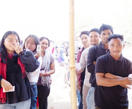 Making up almost a quarter of the total population in Nagaland, young voters will be one of the deciding factors in choosing the next LS representative from the State. (Morung File Photo: For Representational Purposes Only).